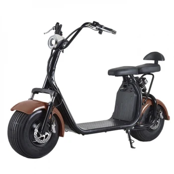 Электроскутер Citycoco GT X7 (2000W) Коричневый