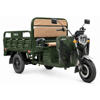 Грузовой электротрицикл Rutrike Дукат NEXT 1500 72V1500W Зеленый