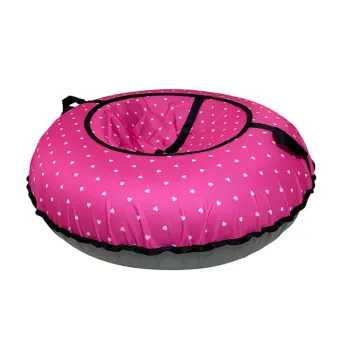 Тюбинг ПОКАТУШКИ D-0,95м Розовое Сердце